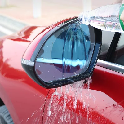 2 PCS Nano Revestimento Carro Anti Nevoeiro À Prova de Chuva Espelho Retrovisor Película Protetora